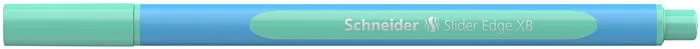 Guľôčkové pero, 0,7 mm, s vrchnákom, SCHNEIDER "Slider Edge XB Pastel", mätová 3