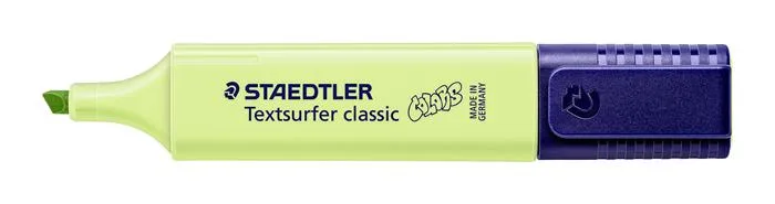 Zvýrazňovač, 1-5 mm, STAEDTLER, "Textsurfer Classic Pastel 364 C", limetkový 2