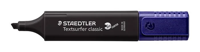 Zvýrazňovač, 1-5 mm, STAEDTLER, "Textsurfer Classic Pastel 364 C", čierny 2