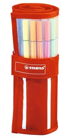 Popisovač, sada, STABILO "Pen 68", 30 rôznych farieb 2