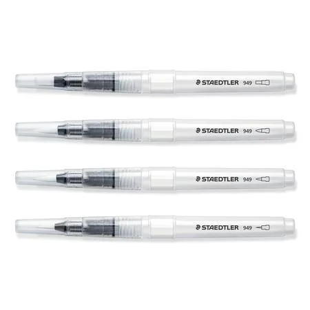 Štetec, sada, doplnenie vodou, STAEDTLER "949", 4 rôzne veľkosti 2
