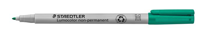 Nepermanentný popisovač, OHP, 1 mm, STAEDTLER "Lumocolor® 315 M", zelená 2