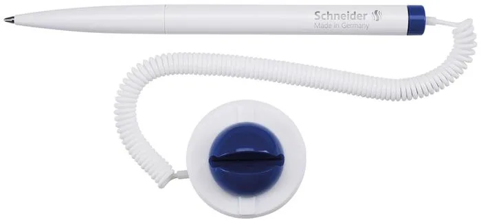 Klientske pero, SCHNEIDER "Klick-Fix-Pen", biele-modré 3