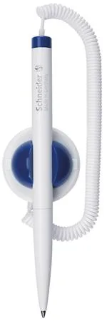 Klientske pero, SCHNEIDER "Klick-Fix-Pen", biele-modré 4
