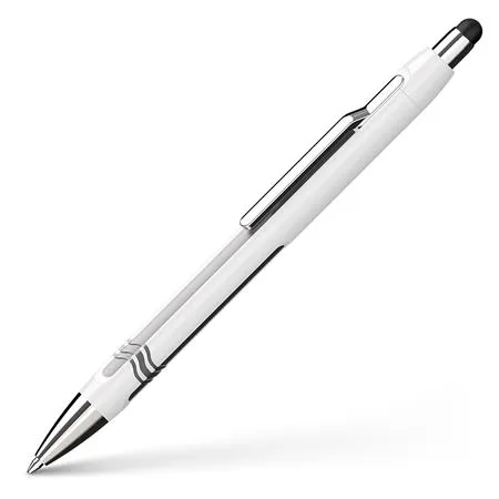 Guľôčkové pero, 0,7 mm, stláčací mechanizmus, pre dotykové zariadenia, SCHNEIDER "Epsilon Touch XB", modrá 4
