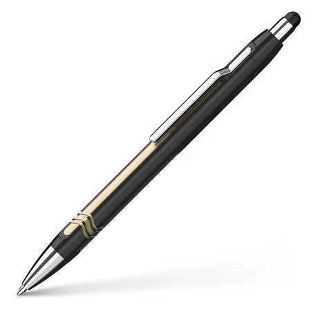 Guľôčkové pero, 0,7 mm, stláčací mechanizmus, pre dotykové zariadenia, SCHNEIDER "Epsilon Touch XB", modrá 4