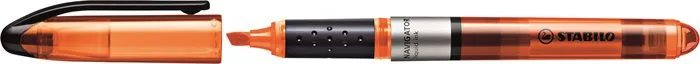 Zvýrazňovač, 1-4 mm, STABILO "Navigator", oranžový 2