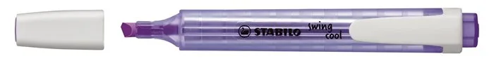 Zvýrazňovač, 1-4 mm, STABILO "Swing Cool", levandulový 2