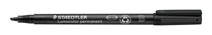Permanentný popisovač, OHP, 1-2,5 mm, STAEDTLER "Lumocolor® 314 B",  čierna 2