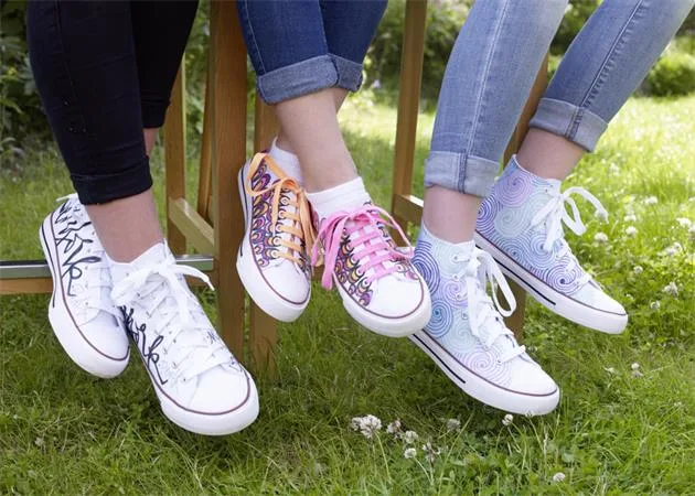 Popisovač na textil "4500", kužeľový hrot, žltý 4