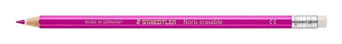 Farebné ceruzky s gumou, šesťhranný tvar, STAEDTLER "Noris Club", 12 rôznych farieb 3