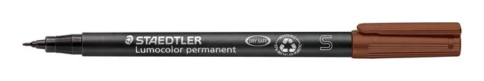 Permanentný popisovač, OHP, 0,4 mm, STAEDTLER "Lumocolor® 313 S", hnedá 2
