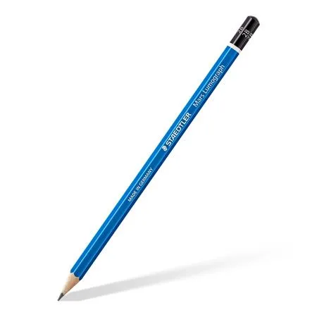 Grafitová ceruzka, 2B, šesťhranná, STAEDTLER "Mars Lumograph 100" 2