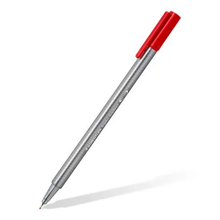 Liner, sada, 0,3 mm, STAEDTLER "Triplus 334", 12 rôznych farieb 3