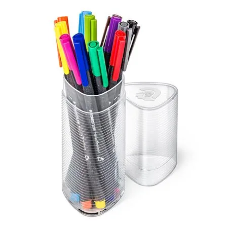 Liner, sada, 0,3 mm, STAEDTLER "Triplus 334", 12 rôznych farieb 6