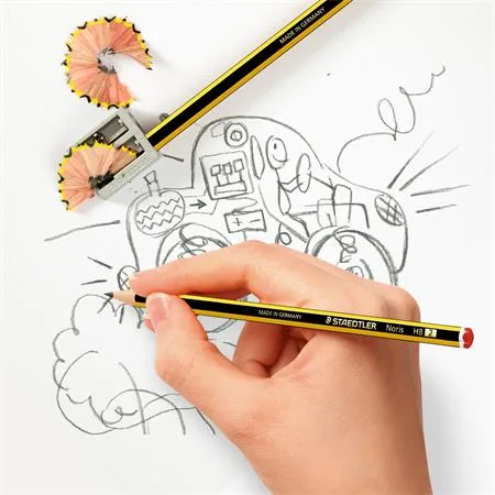 Grafitová ceruzka, HB, šesťhranná, STAEDTLER "Noris 120" 5