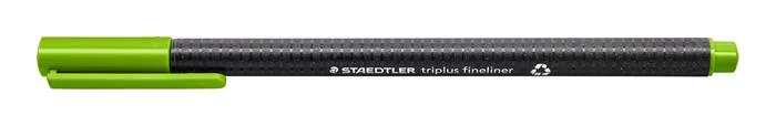 Liner, 0,3 mm, STAEDTLER "Triplus", svetlozelený 2