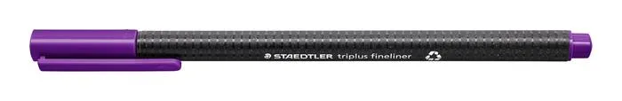 Liner, 0,3 mm, STAEDTLER "Triplus", tmavofialový 2