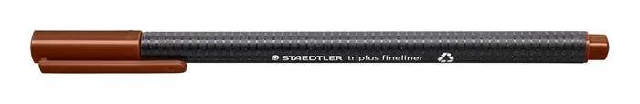 Liner, 0,3 mm, STAEDTLER "Triplus", stredne hnedý 2
