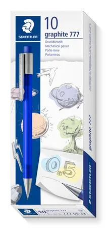 Mikroceruzka, 0,5 mm, STAEDTLER "Graphite 777", svetlomodrá 2