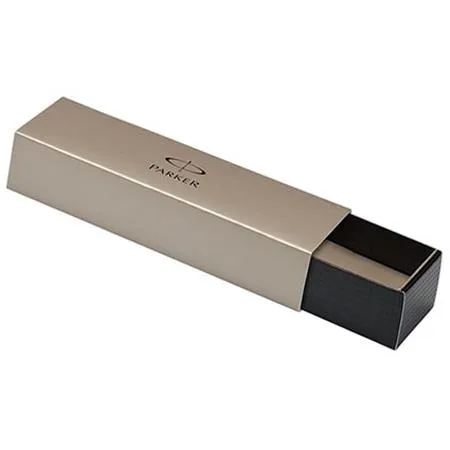 Guľôčkové pero, strieborný klip, telo z nerezovej ocele, PARKER "Royal Jotter", modré 2