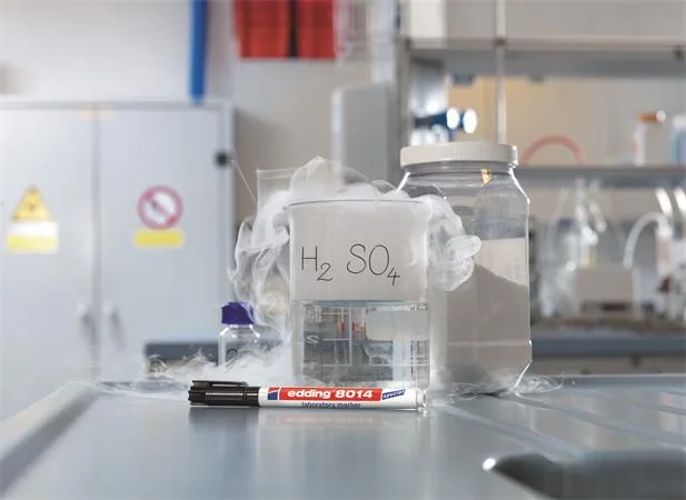 Laboratórny popisovač, 1 mm, kužeľový,  EDDING “8014“, čierna 4