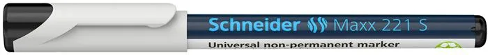 Popisovač, OHP, 0,4 mm, SCHNEIDER "Maxx 221 S", čierny 3