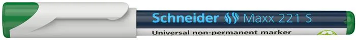 Popisovač, OHP, 0,4 mm, SCHNEIDER "Maxx 221 S", zelený 3