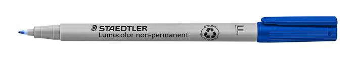 Nepermanentný popisovač, OHP, 0,6 mm, STAEDTLER "Lumocolor® 316 F", modrá 2