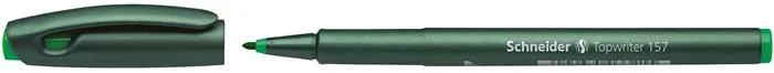 Popisovač, 0,8 mm, SCHNEIDER "Topwriter157", zelená 2