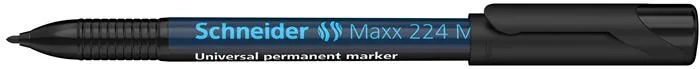 Permanentný popisovač, OHP, 1 mm, SCHNEIDER "Maxx 224 M", čierny 4