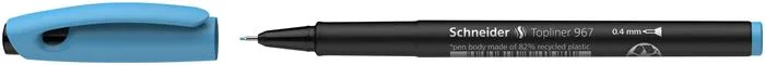 Liner, 0,4 mm, SCHNEIDER "Topliner 967", tyrkysový 3