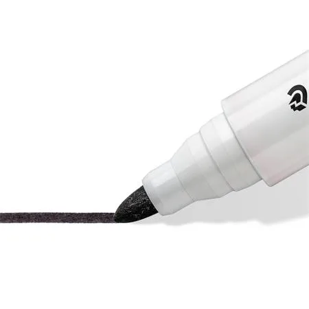 Popisovač na tabule, 2 mm, kužeľový hrot, STAEDTLER "Lumocolor 351", čierny 3