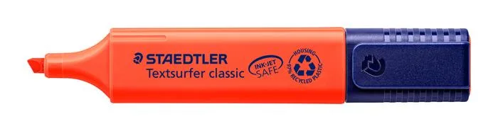 Zvýrazňovač, 1-5 mm, STAEDTLER "Textsurfer Classic 364", červený 2