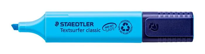 Zvýrazňovač, 1-5 mm, STAEDTLER "Textsurfer Classic 364", modrý 2
