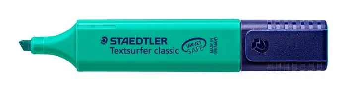 Zvýrazňovač, 1-5 mm, STAEDTLER "Textsurfer Classic 364", tyrkysový 2