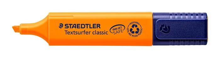 Zvýrazňovač, 1-5 mm, STAEDTLER "Textsurfer Classic 364", oranžový 2