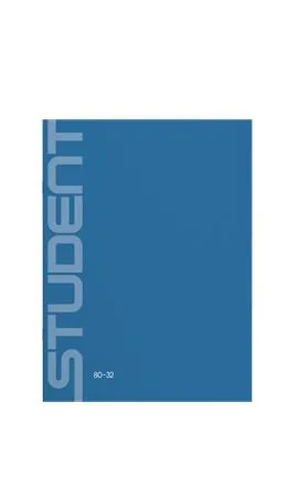 Zošit, A4, čistý, 32 listov, ICO "Student" 3