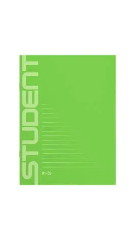 Zošit, A4, linajkový, 32 listov, ICO "Student" 2
