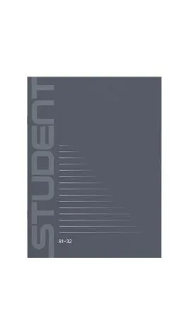 Zošit, A4, linajkový, 32 listov, ICO "Student" 5