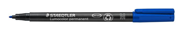 Permanentný popisovač, OHP, 1 mm, STAEDTLER "Lumocolor® 317 M", modrá 2