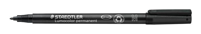 Permanentný popisovač, OHP, 1 mm, STAEDTLER "Lumocolor® 317 M", čierna 2