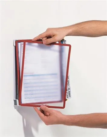 Držiak, nástenný, s 10 panelmi, DURABLE "VARIO® WALL 10", mix farieb 2