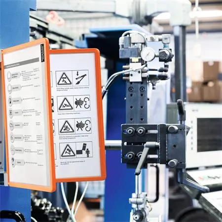 Držiak, nástenný, magnetický, s 5 panelmi, DURABLE "VARIO® 5 MAGNET", oranžová 2