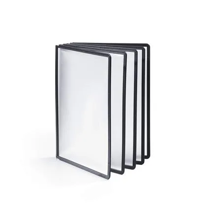 Prezentačný panel, A4, DURABLE "SHERPA®", čierna 3