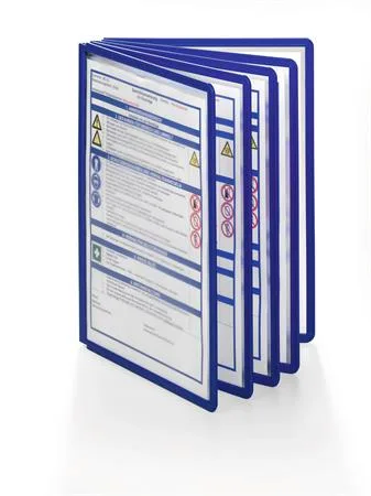 Prezentačný panel, A4, DURABLE "SHERPA®", tmavomodrá 3