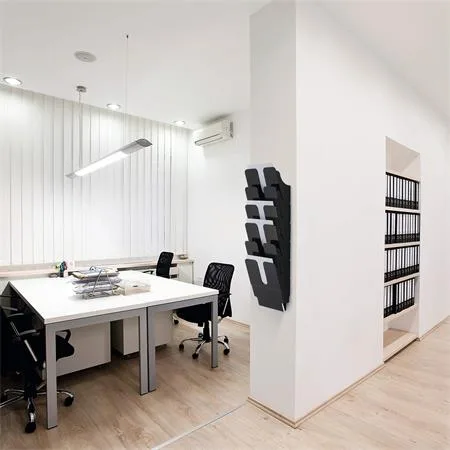 Stojan na prospekty, nástenný, stojatý, A4, DURABLE "FLEXIPLUS 6", čierna 4