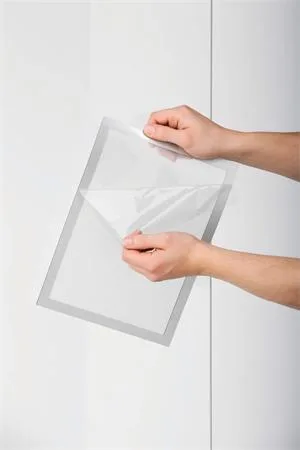 Informačný panel, A3, elektrostatický, DURABLE "DURAFRAME® SUN", čierna 2