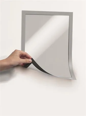 Informačný panel, A4, magnetický, DURABLE "DURAFRAME® MAGNETIC", strieborná 2