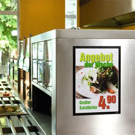 Informačný panel, A3, samolepiaci, DURABLE "DURAFRAME®", čierna 3